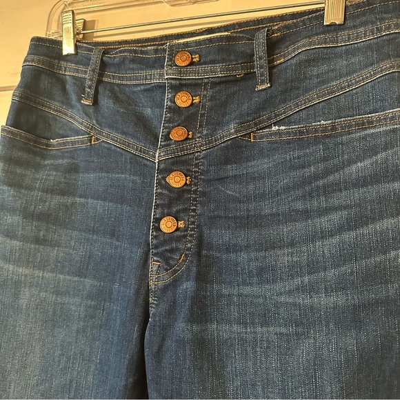 Madewell Crop Kickflare Jeans size 30 - Picture 2 of 3